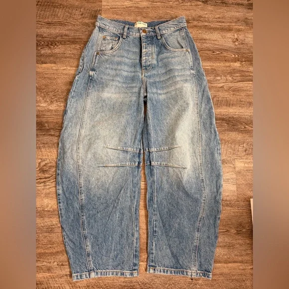 We The Free- Free People Barrel Jean - Picture 1 of 5